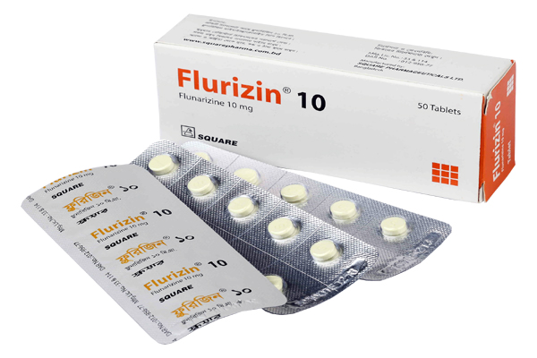 Picture of Tablet Flurizin 10mg